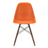 Cadeira Eames em Plástico DSW / Base dark maple